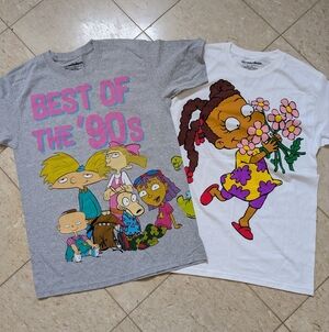90s Y2K Nickelodeon Rugrats T-Shirts Set of 2